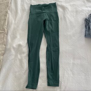 Lululemon Smoke Green Train Times Pant
